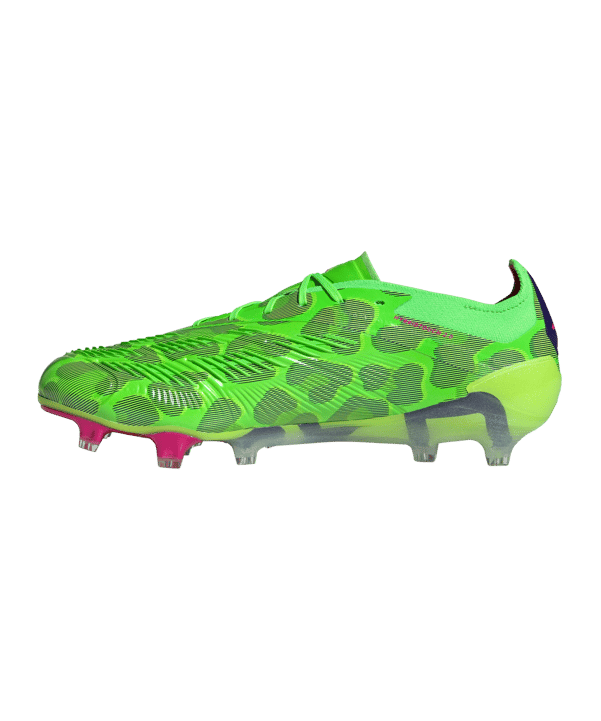 adidas Predator Elite FG Gen Pred Grün Pink Gelb - gruen
