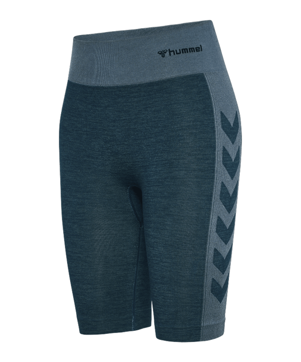 Hummel Clea Seamless Cycling Short Damen Grün F6301 - gruen