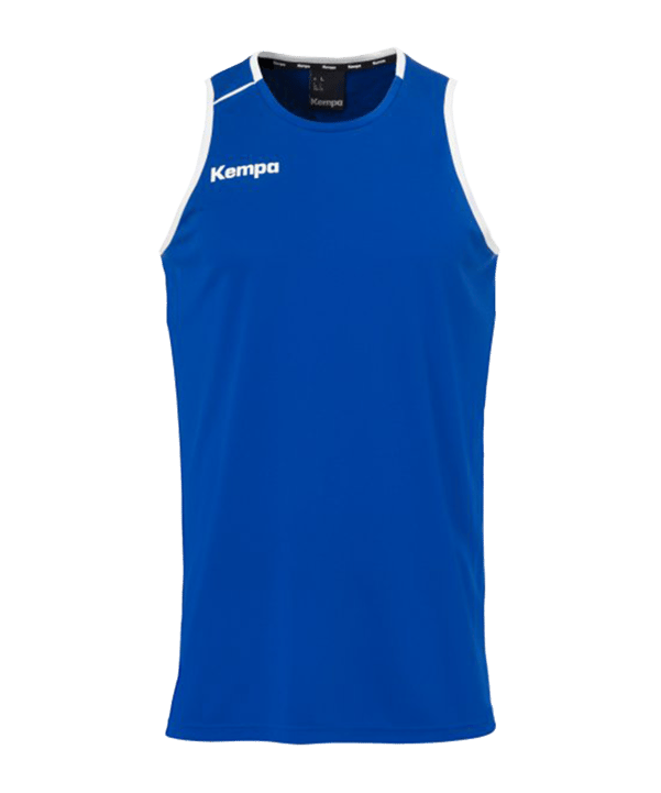 Kempa Player Tank Top Kids Blau Weiss F04 - blau