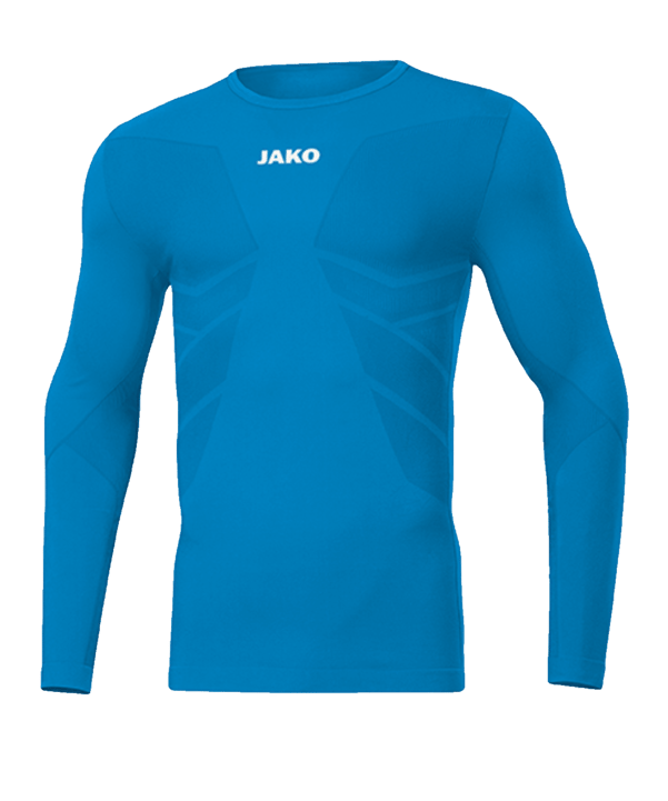JAKO Comfort 2.0 langarm Hellblau F89 - blau