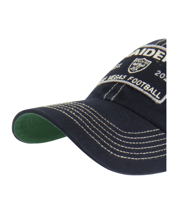 '47 Brand NFL Las Vegas Raiders Wabash ’47 CLEAN UP Cap Schwarz - schwarz