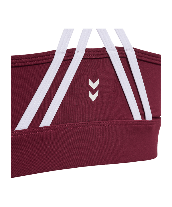 Hummel Mt Flash Sport-BH Damen Rot F4333 - rot