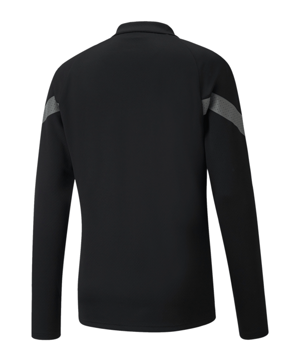 PUMA teamFINAL Training 1/4 Zip Sweatshirt F03 - schwarz
