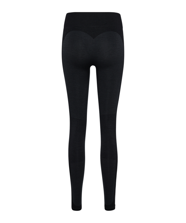 Hummel Mt Shine Seamless Mw Tight Damen Schwarz F2508 - schwarz