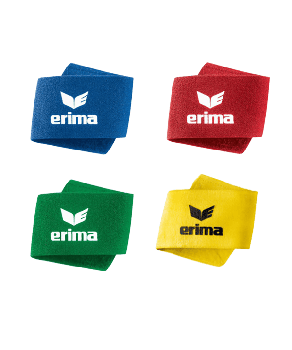 Erima Guard Stays 24 Paar Schienbeinschonerhalter - blau