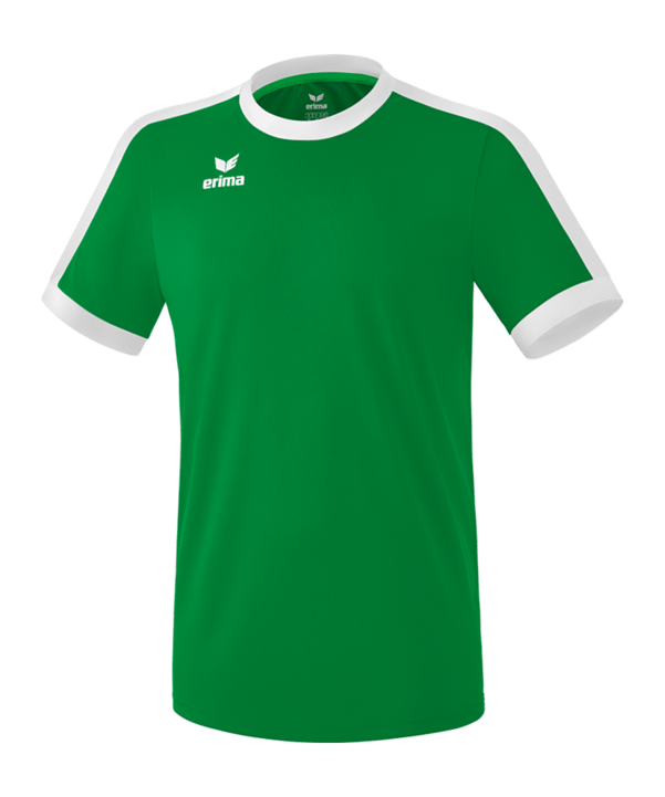Erima Retro Star Trikot Kids Grün Weiss - gruen