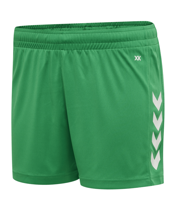 Hummel hmlCore XK Poly Short Damen Grün F6235 - gruen