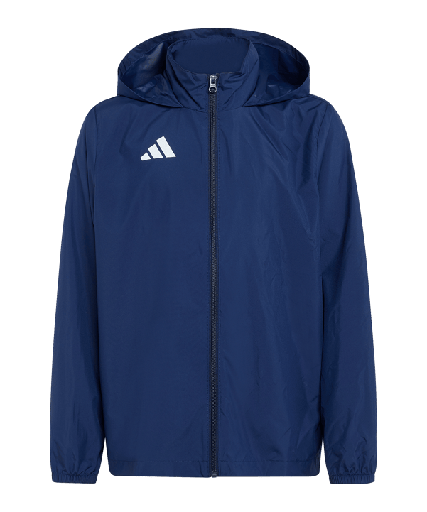 adidas Entrada 26 Jacke Kids Dunkelblau - blau