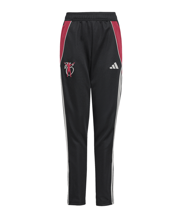 adidas Trainingshose Kids Schwarz Schwarz - schwarz