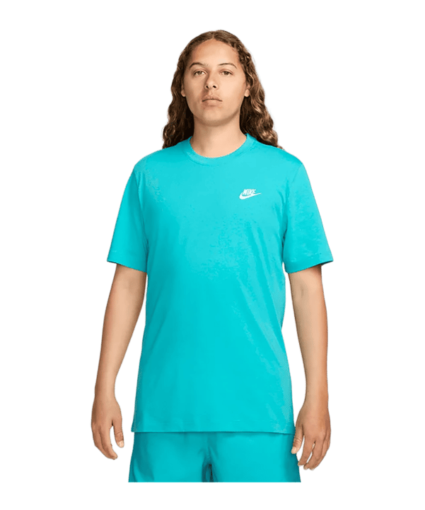 Nike Club T-Shirt Grün F345 - tuerkis