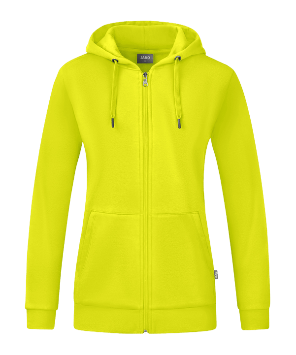Jako Organic Kapuzenjacke Damen Grün F270 - gruen