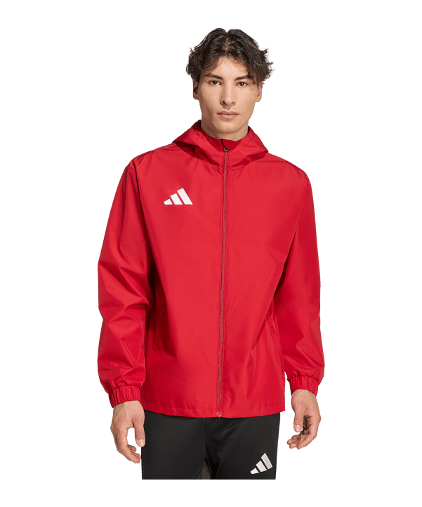 adidas Entrada 26 Jacke Rot - rot