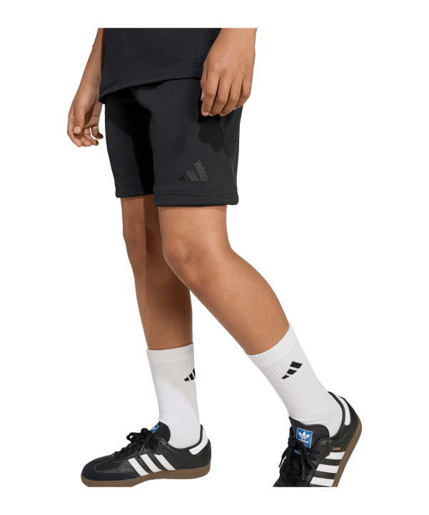 adidas Tiro 25 Travel Short Kids Schwarz - schwarz