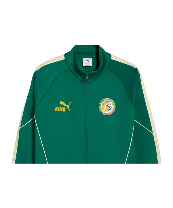 PUMA FSF Senegal KING Anthem Jacke Grün F20 - gruen