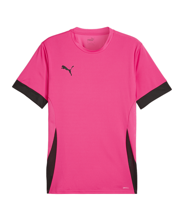 PUMA teamGOAL Matchday Trikot Pink Schwarz F27 - rosa