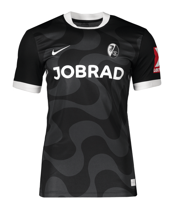 Nike SC Freiburg Trikot Auswärts 2025/2026 Schwarz F013a - schwarz