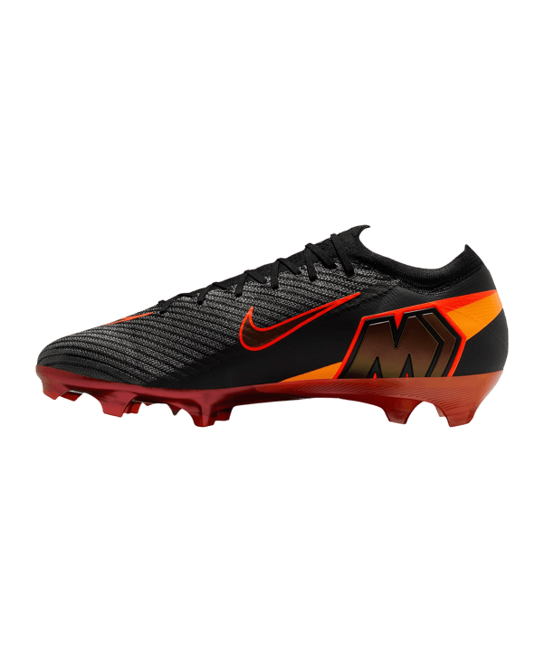 Nike Mercurial Air Zoom Vapor XVI Elite LV8 FG Heat Up Schwarz F088 - schwarz