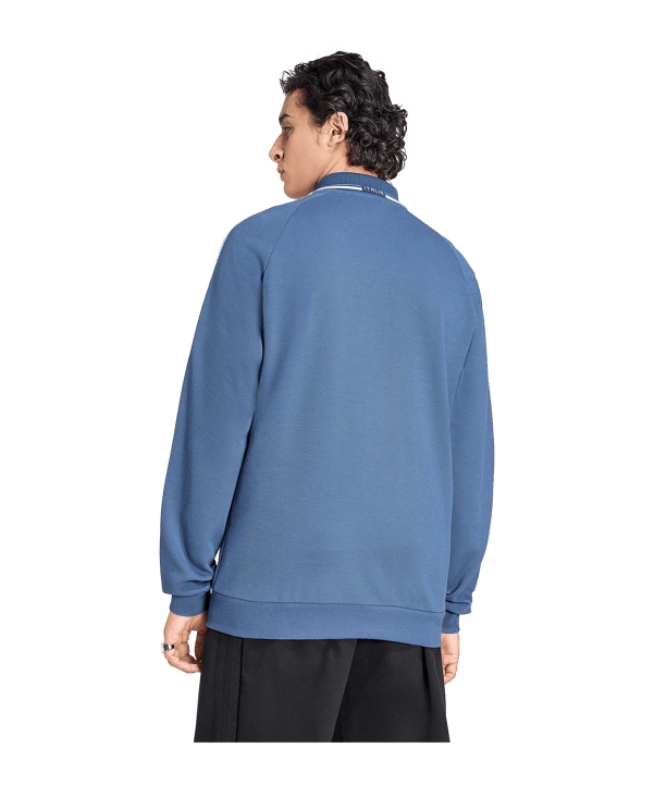 adidas FIGC Italien Anthem Jacke Blau - blau
