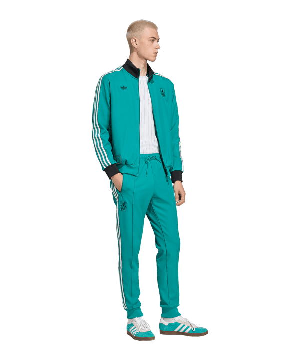 adidas FC Liverpool Icon Track Sweatshirt Grün - gruen