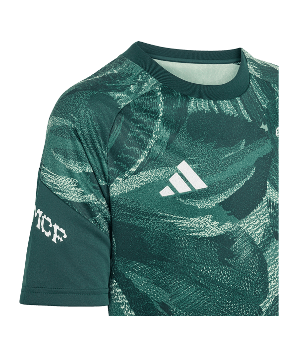 adidas Real Madrid Pre-Match Trikot 2026/2027 Kids Grün - gruen