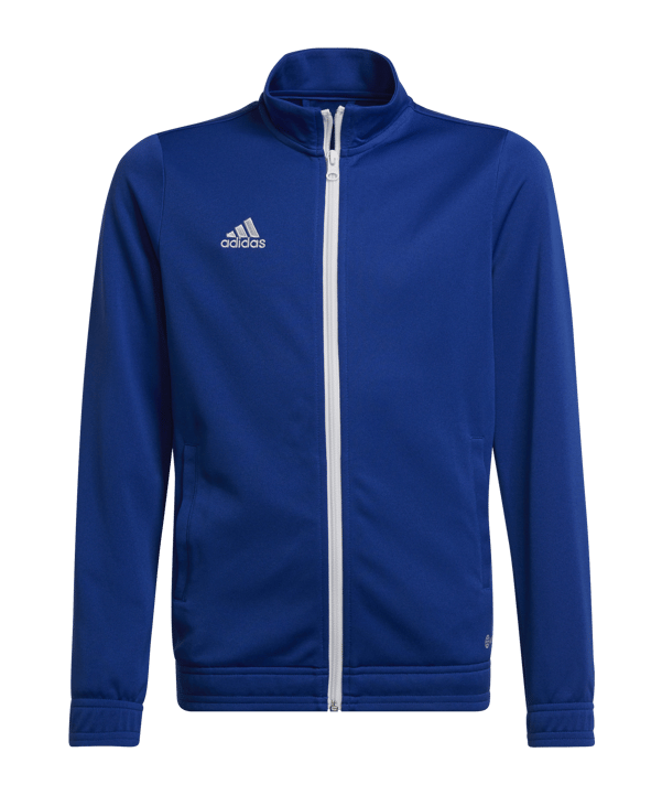 adidas Entrada 22 TK Trainingsjacke Kids Blau - blau