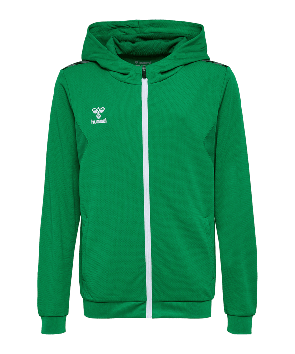 Hummel hmlAUTHENTIC Jacke Kids Grün F6235 - gruen