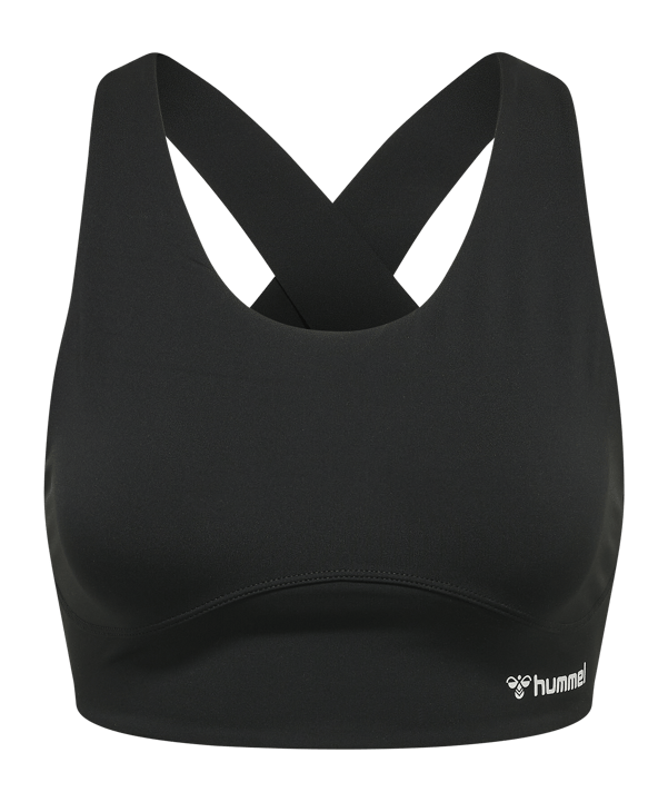 Hummel hmlMT Grace Sport-BH Damen Schwarz F2001 - schwarz