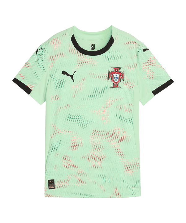 PUMA Portugal Trikot Away 2025 Damen Grün F05 - gruen