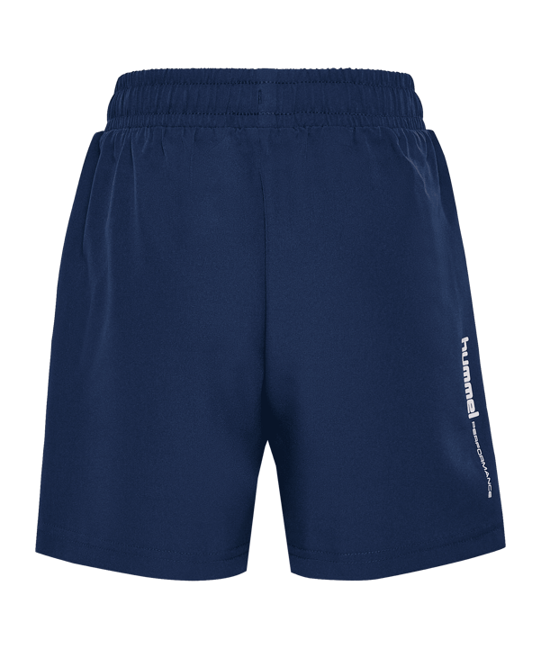 Hummel Pulse Workout Short Kids Blau F7459 - blau