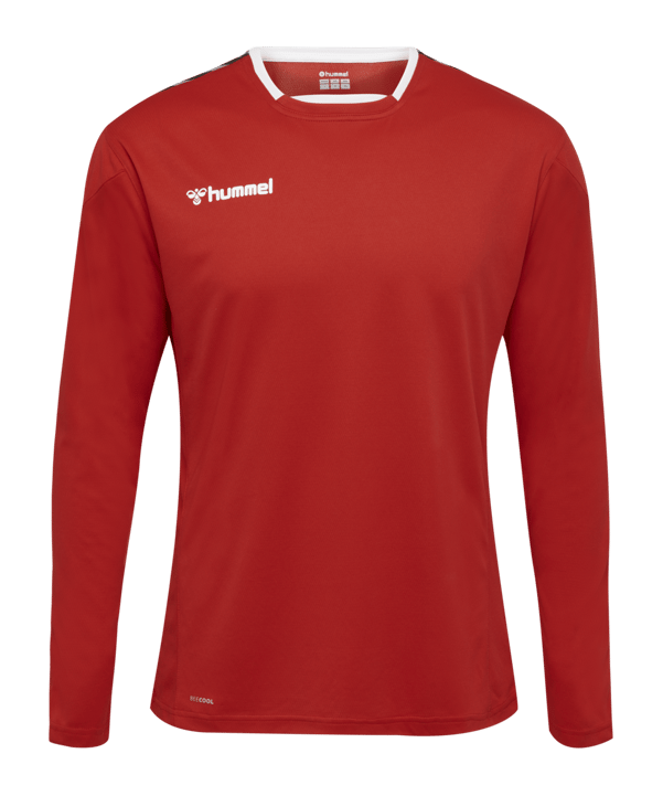 Hummel Authentic Poly Trikot langarm Rot F3062 - rot