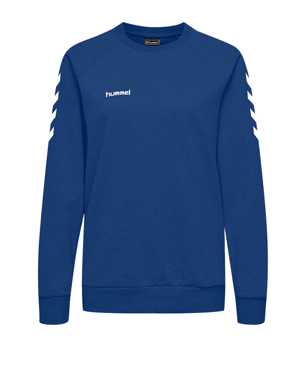 Hummel Cotton Sweatshirt Blau Damen F7045 - blau