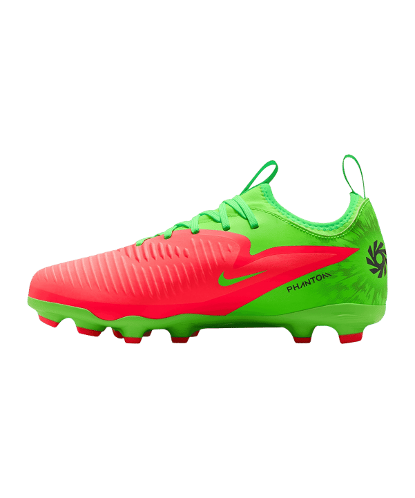 Nike Phantom 6 Low Academy MG Haaland Kids Rot F603 - rot