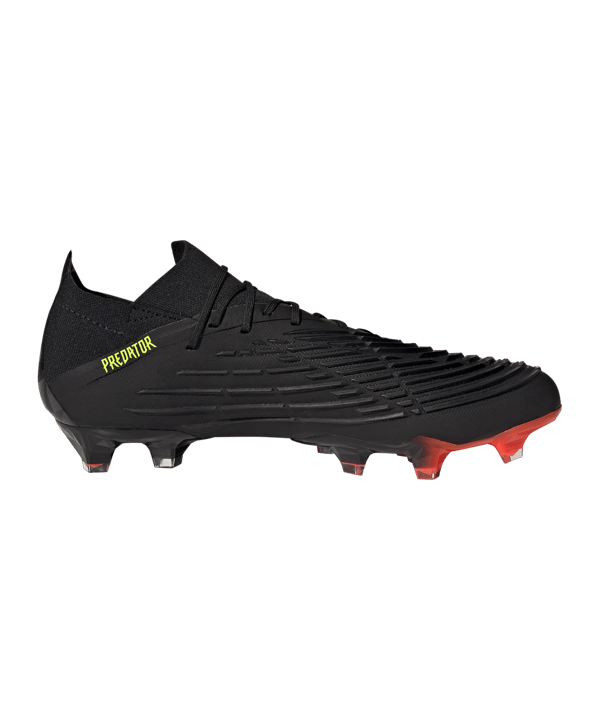 adidas Predator EDGE.1 L FG Shadowportal Schwarz Gelb - schwarz