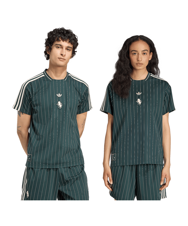 adidas Juventus Turin Icon Trikot Grün - gruen
