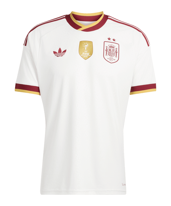 adidas RFEF Spanien Winner Trikot Away 2026 Weiß - weiss