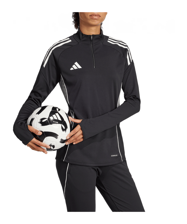 adidas Tiro 25 Competition Sweatshirt Damen Schwarz - schwarz