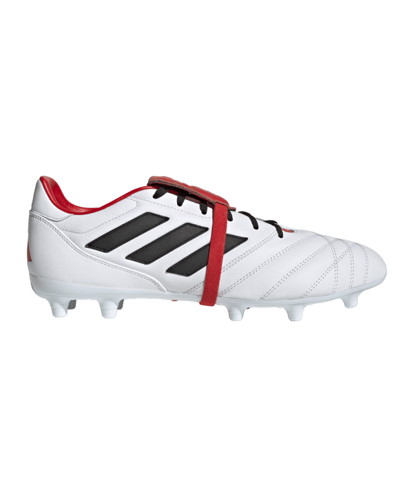 adidas COPA Gloro FG Weiss Rot Schwarz - weiss