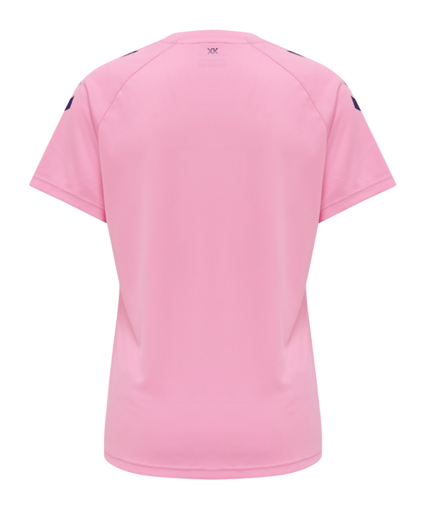 Hummel hmlCORE XK Poly T-Shirt Damen Rosa F3257 - rosa