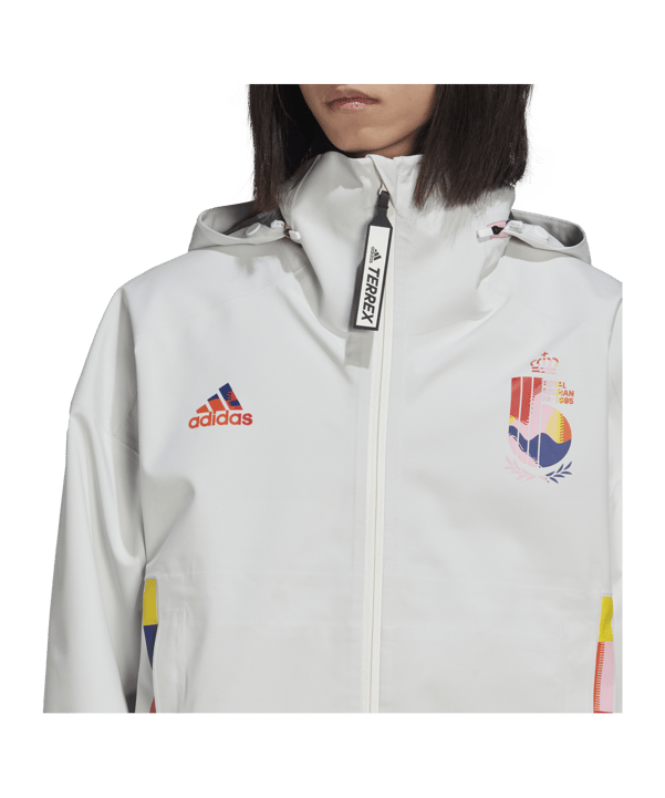 adidas Belgien X Tomorrowland Jacke Weiss - weiss