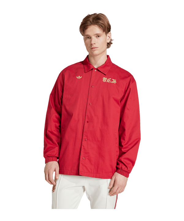 adidas Originals FC Bayern München 125th Anniversary Jacke Rot - rot