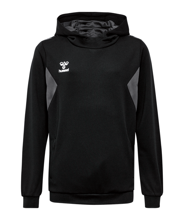 Hummel AUTHENTIC PL Hoody Kids Schwarz F2001 - schwarz