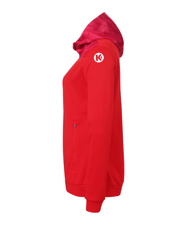 Kempa Athletics 29 Kapuzenjacke Damen Rot F60 - rot