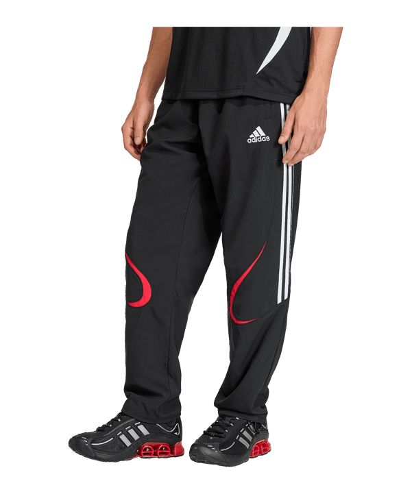 adidas Originals Teamgeist Hose Schwarz - schwarz