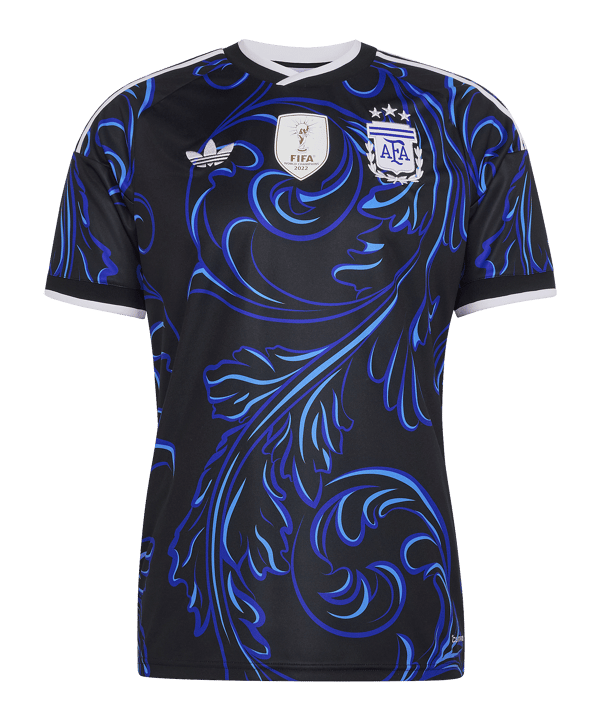 adidas AFA Argentinien Trikot Away WM 2026 Schwarz - schwarz