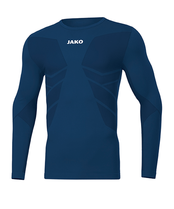 JAKO Comfort 2.0  langarm Blau F09 - blau