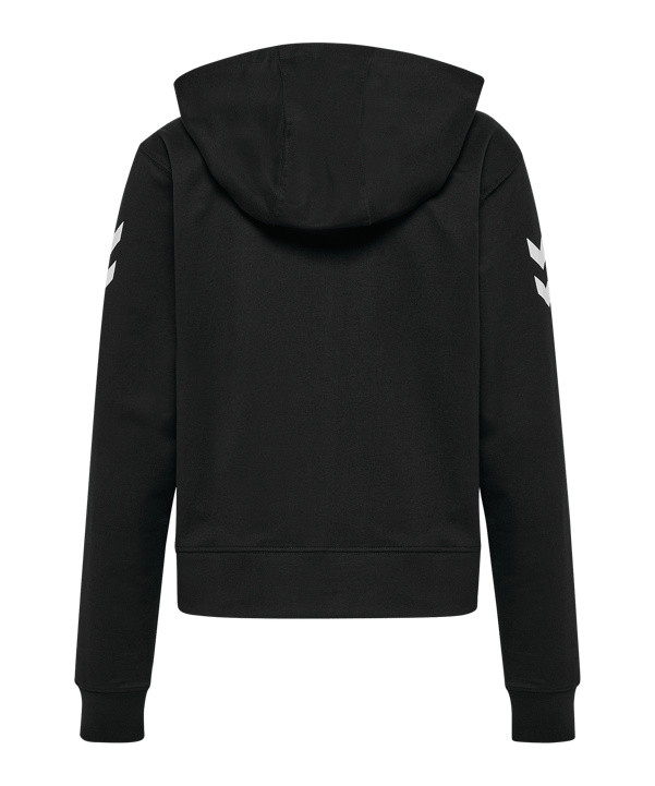 Hummel Go 2.0 Chevron Kapuzenjacke Damen Schwarz F2001 - schwarz