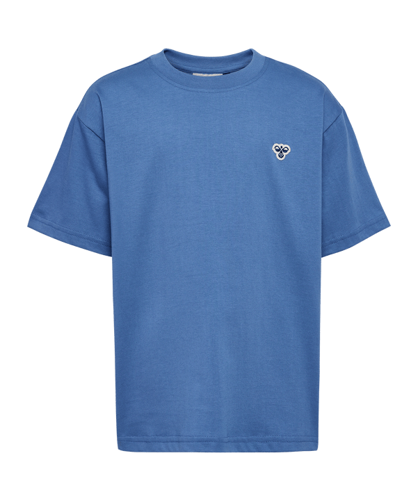 Hummel Loose Bee T-Shirt Kids Blau F7379 - blau