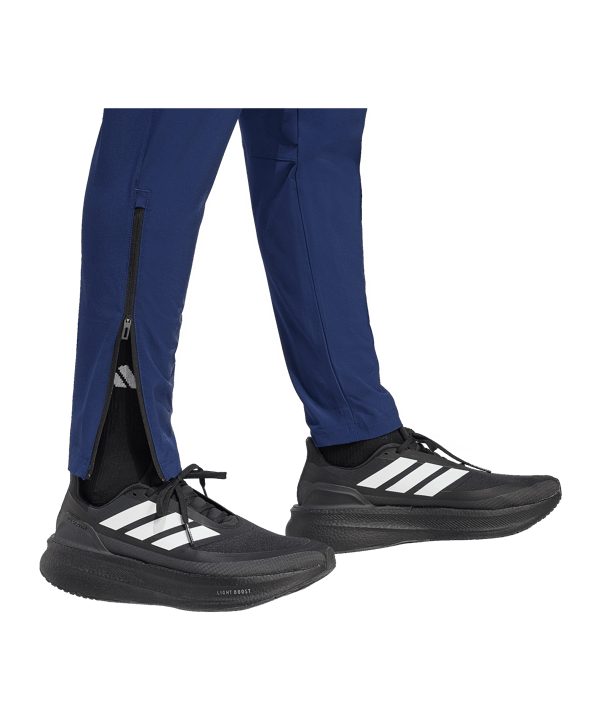 adidas Tiro Travel Woven Hose Dunkelblau - schwarz