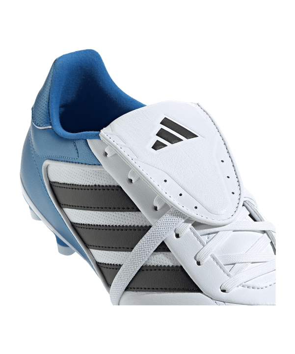 adidas COPA Gloro II FG Weiss Schwarz Blau - weiss