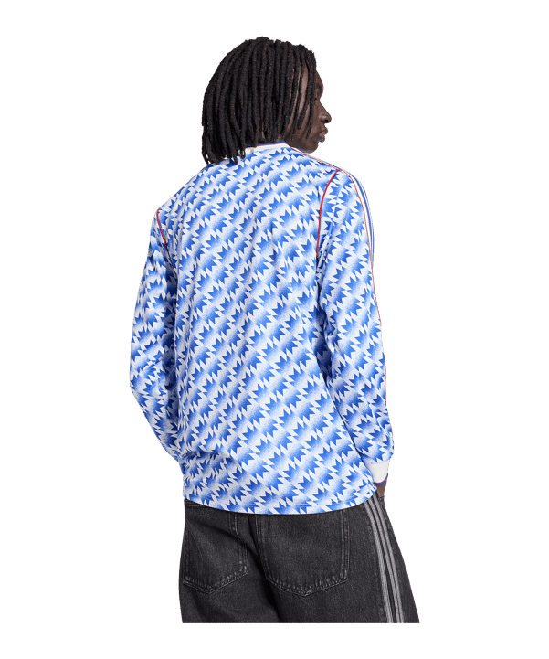 adidas Manchester United 90 Trikot Langarm Away Mehrfarbig - mehrfarbig